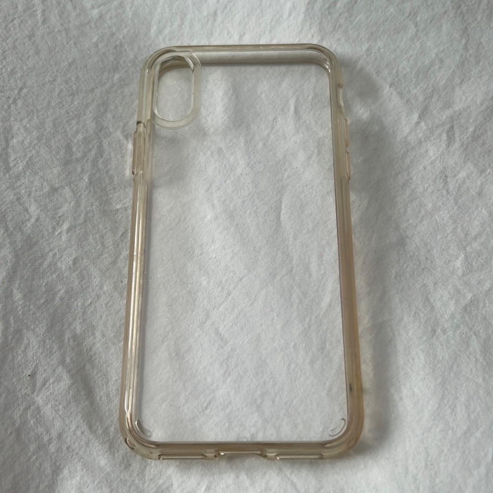 iPhone x clear case